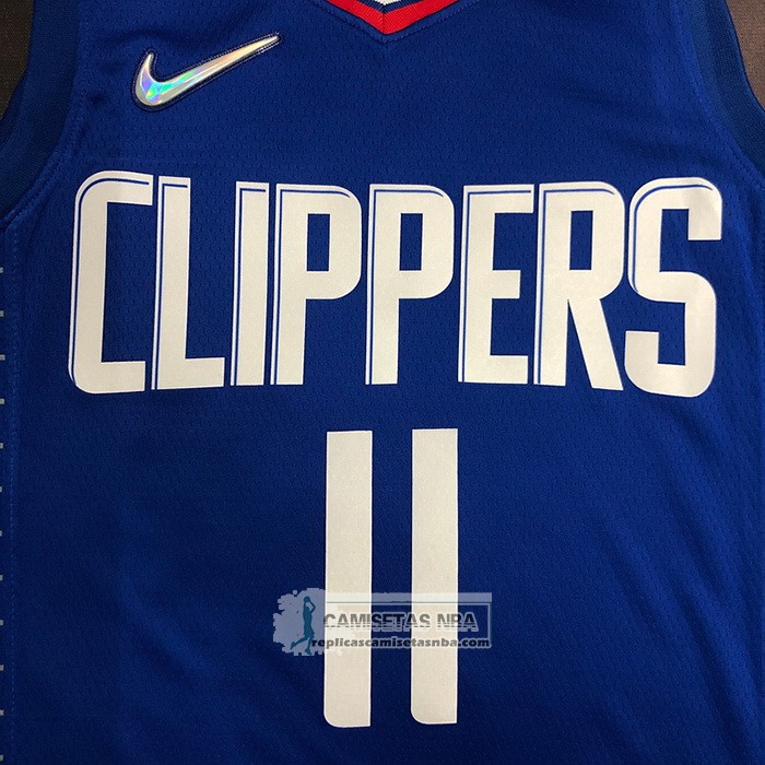 Camiseta Los Angeles Clippers John Wall NO 11 Icon 2020-21 Azul